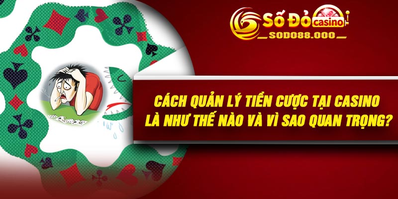 Cách quản lý tiền cược tại casino là như thế nào và vì sao quan trọng?