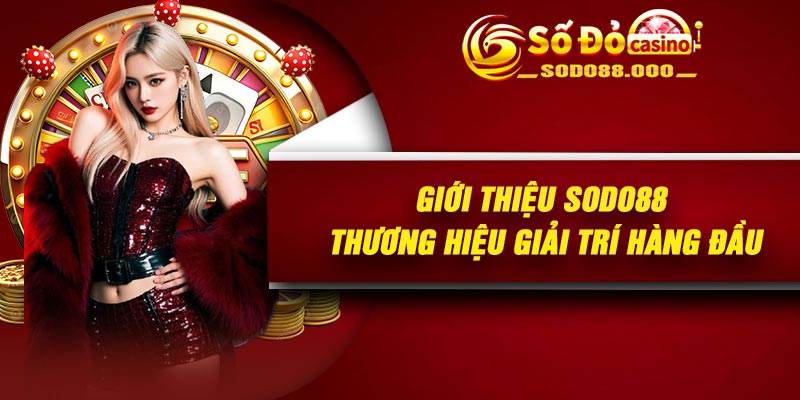 Giới thiệu Sodo88 - Thương hiệu giải trí hàng đầu