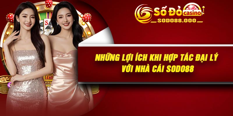 Những lợi ích khi hợp tác đại lý với nhà cái Sodo88